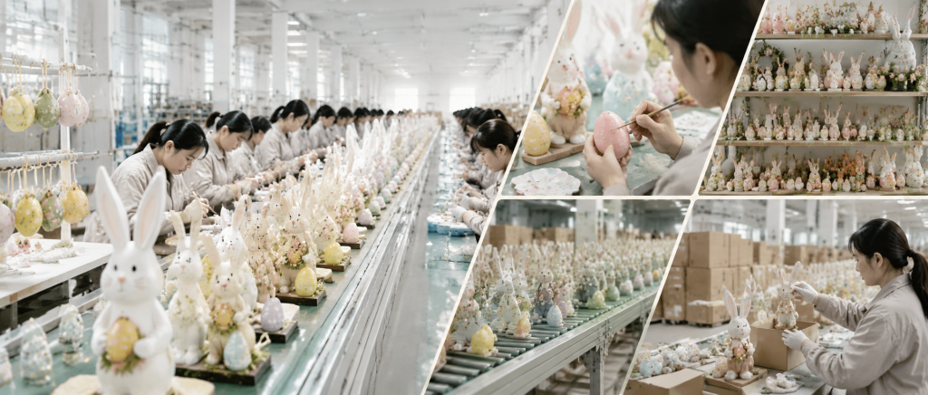 Easter Decoration Production Progress